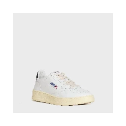 Sneakers Medalist Low In Pelle Bianca, Space