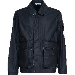 Waxed Pigment Cotton Tela Jacket