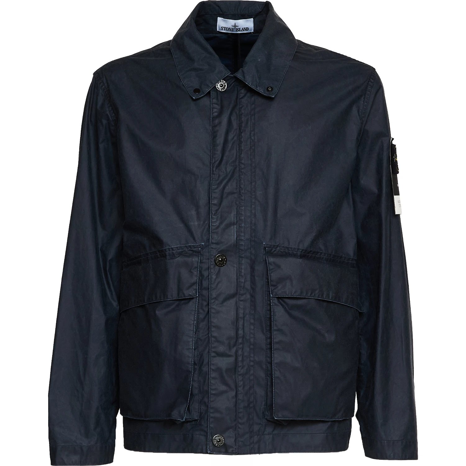 Waxed Pigment Cotton Tela Jacket