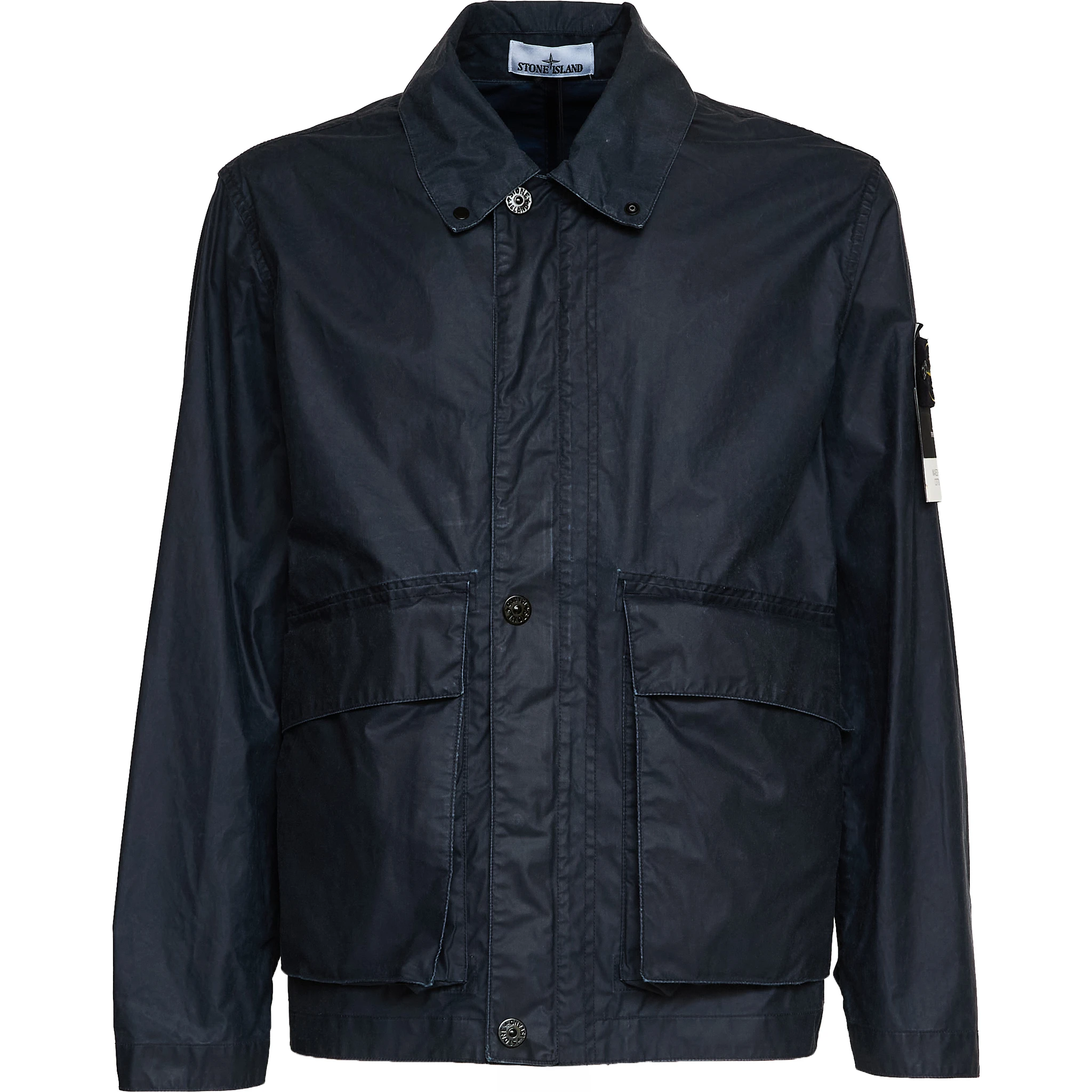 Waxed Pigment Cotton Tela Jacket