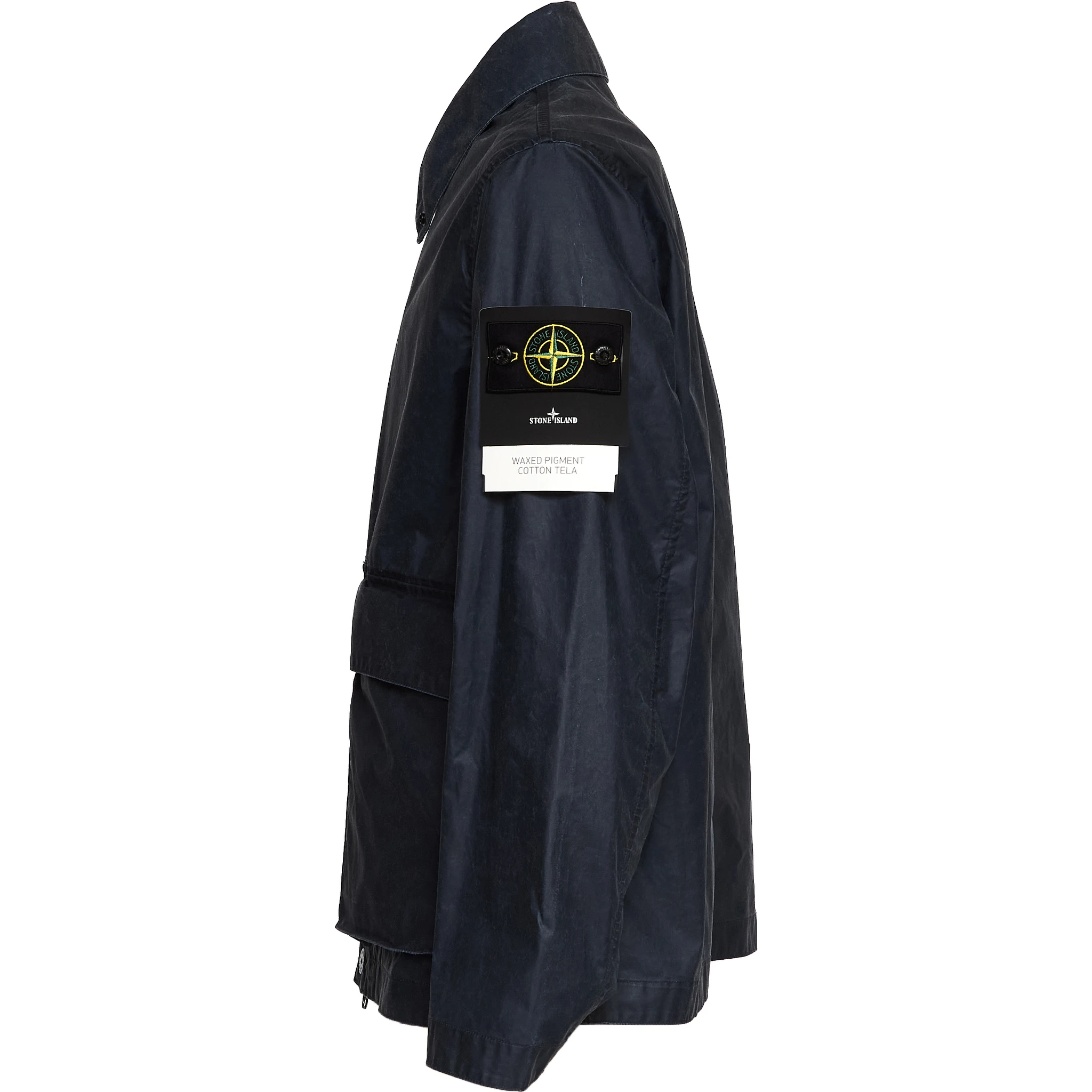 Waxed Pigment Cotton Tela Jacket