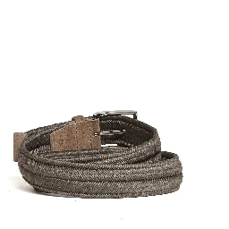 Cintura Elasticizzata Rope Elast In Lino