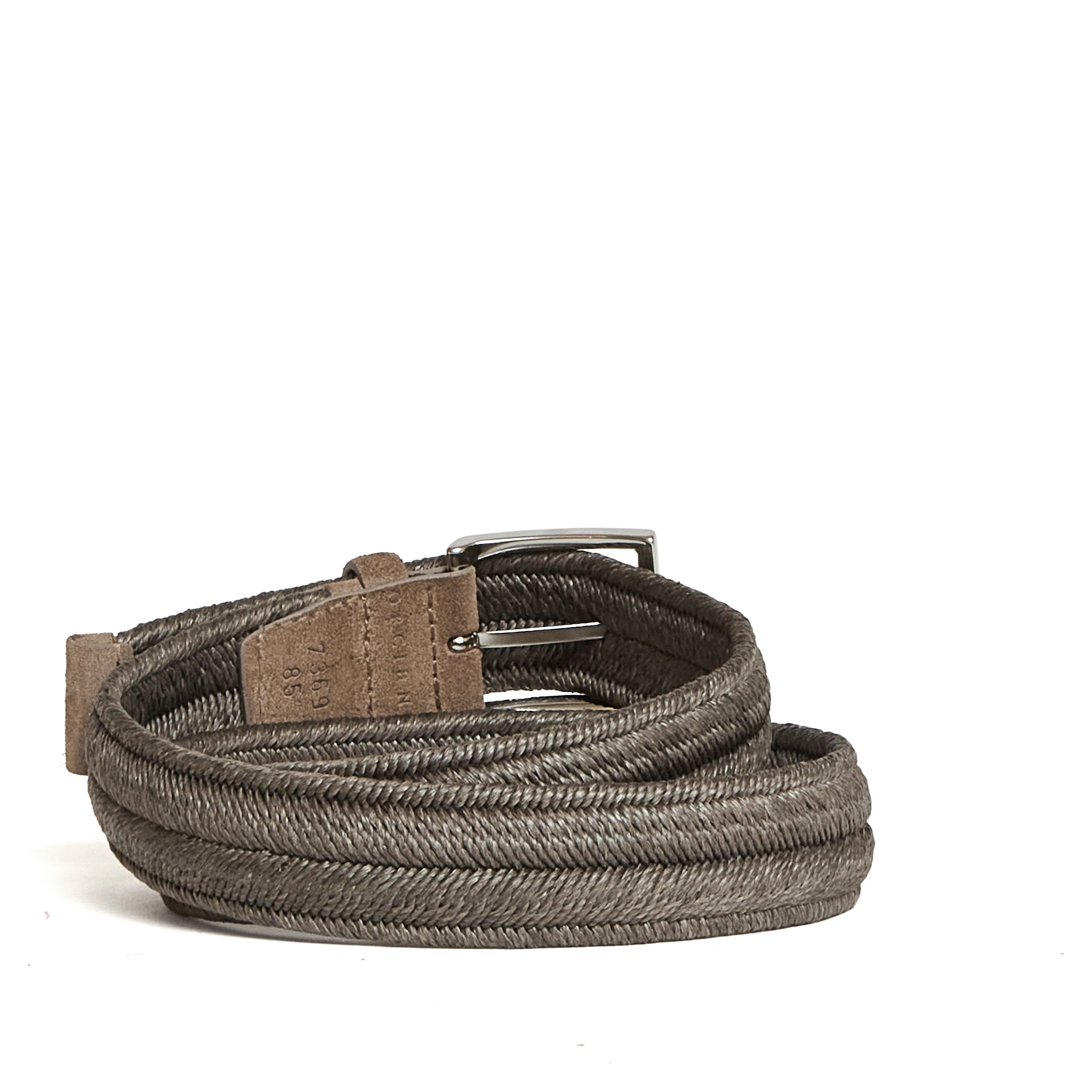 Cintura Elasticizzata Rope Elast In Lino