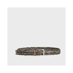 Cintura Elasticizzata Rope Elast In Lino