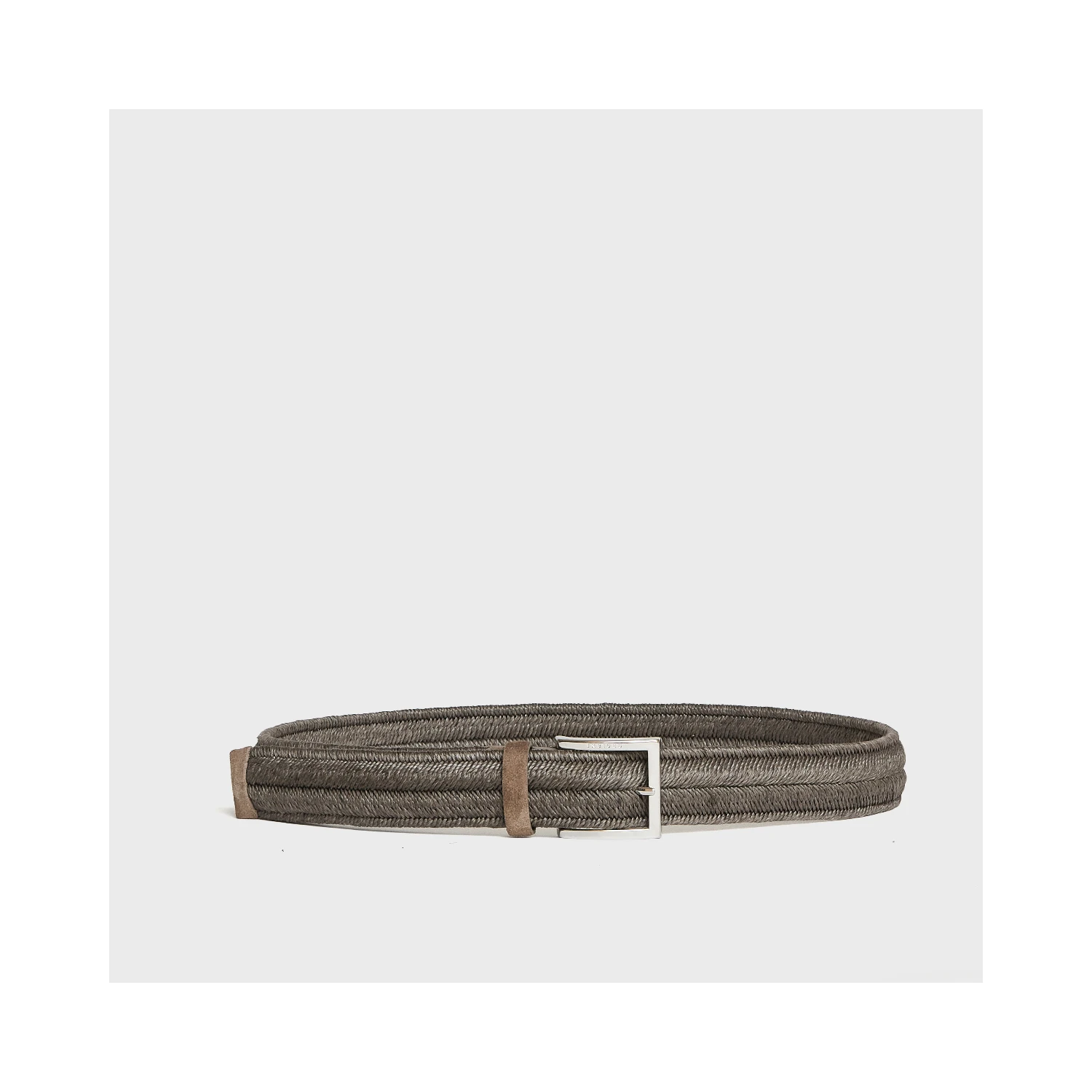 Cintura Elasticizzata Rope Elast In Lino