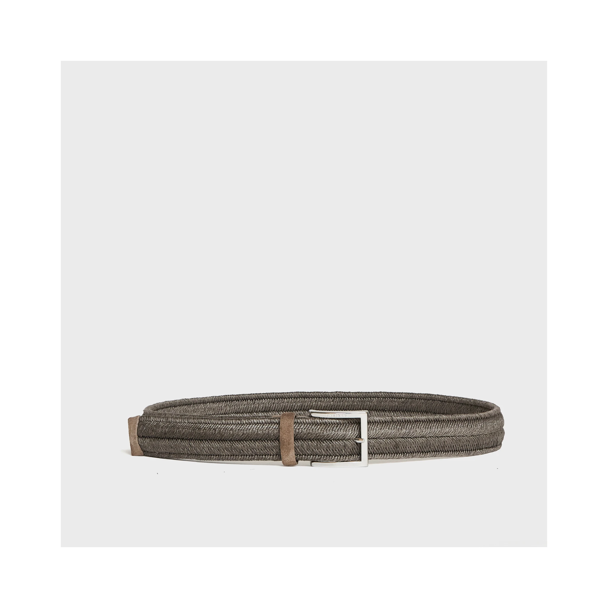 Cintura Elasticizzata Rope Elast In Lino