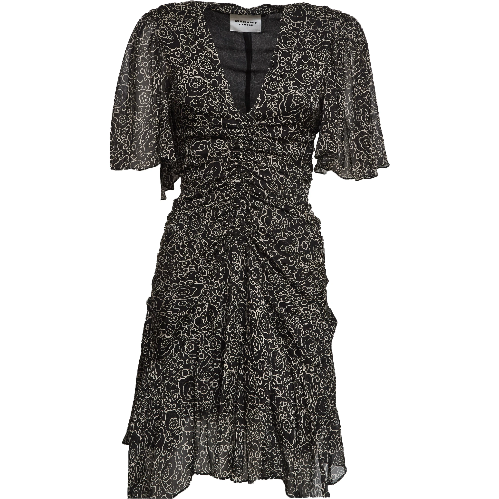 Vivienne Crinkled Chiffon Dress