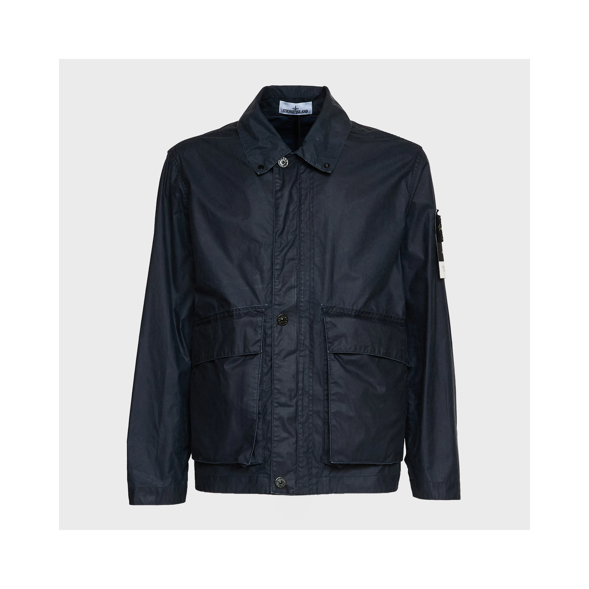 Waxed Pigment Cotton Tela Jacket