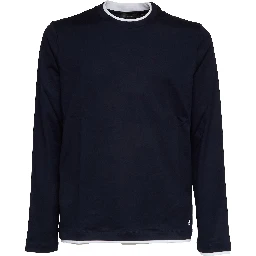 T-Shirt Manica Lunga In Jersey Basico