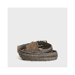 Cintura Elasticizzata Rope Elast In Lino