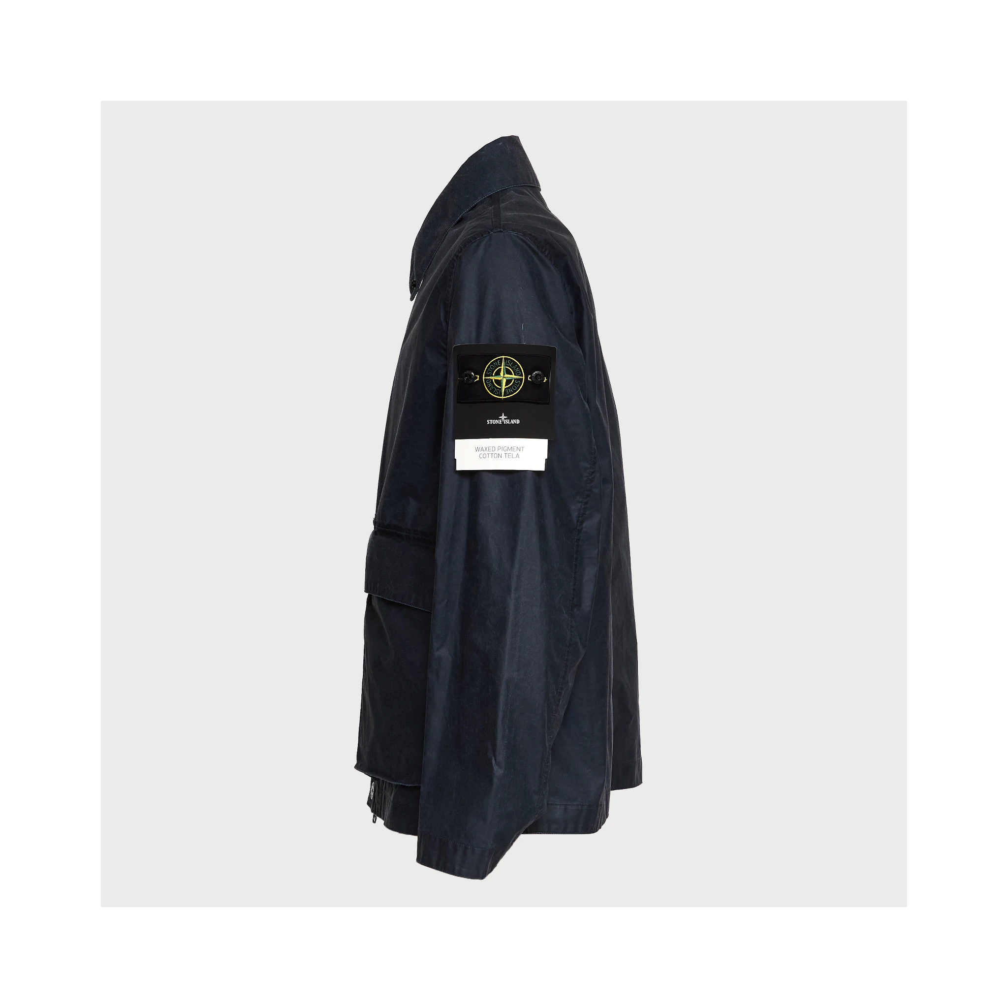 Waxed Pigment Cotton Tela Jacket