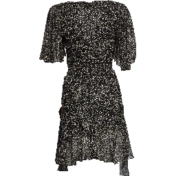 Vivienne Crinkled Chiffon Dress
