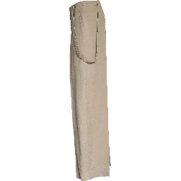 Pantaloni Tecla Wide Leg In Lino Lyocell