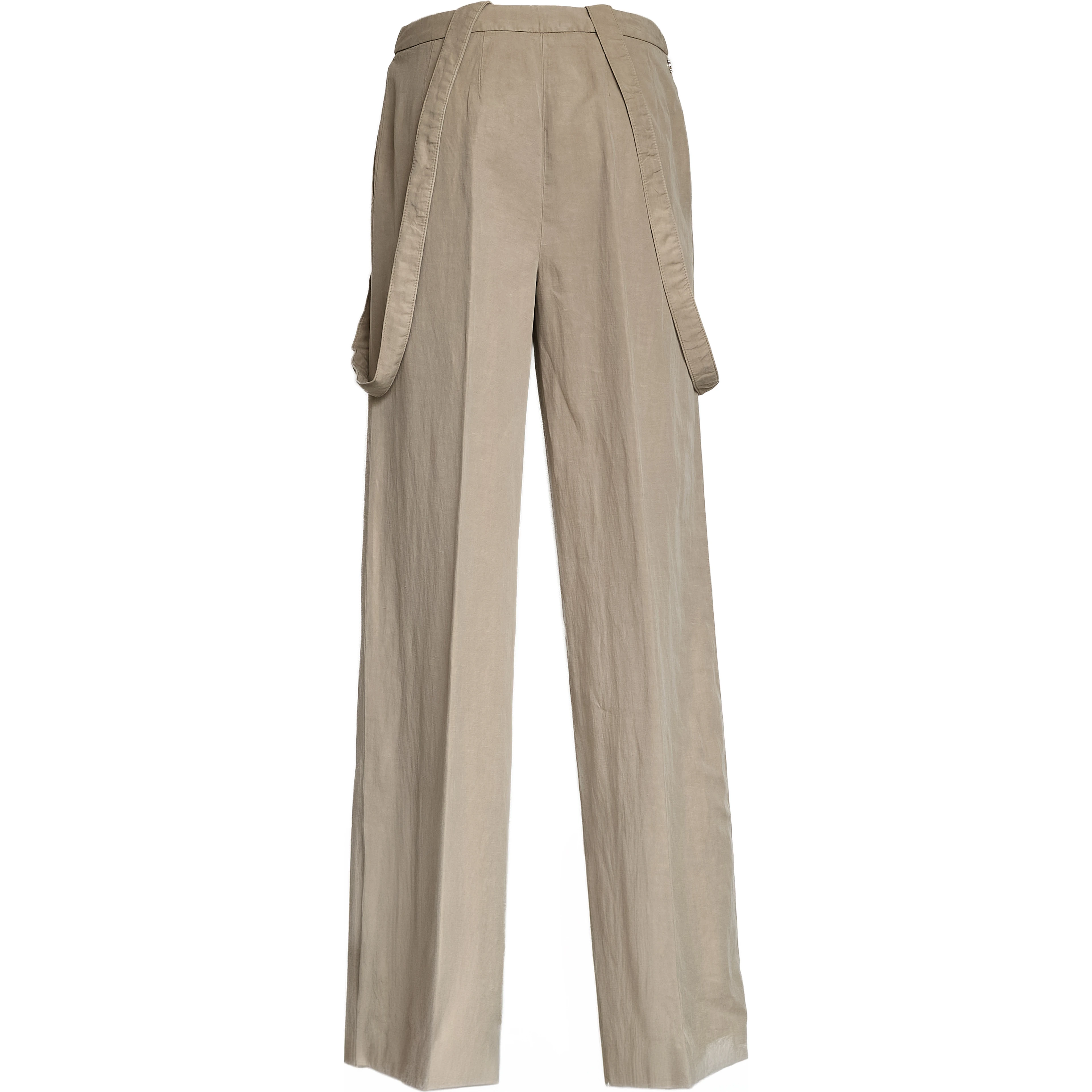 Pantaloni Tecla Wide Leg In Lino Lyocell