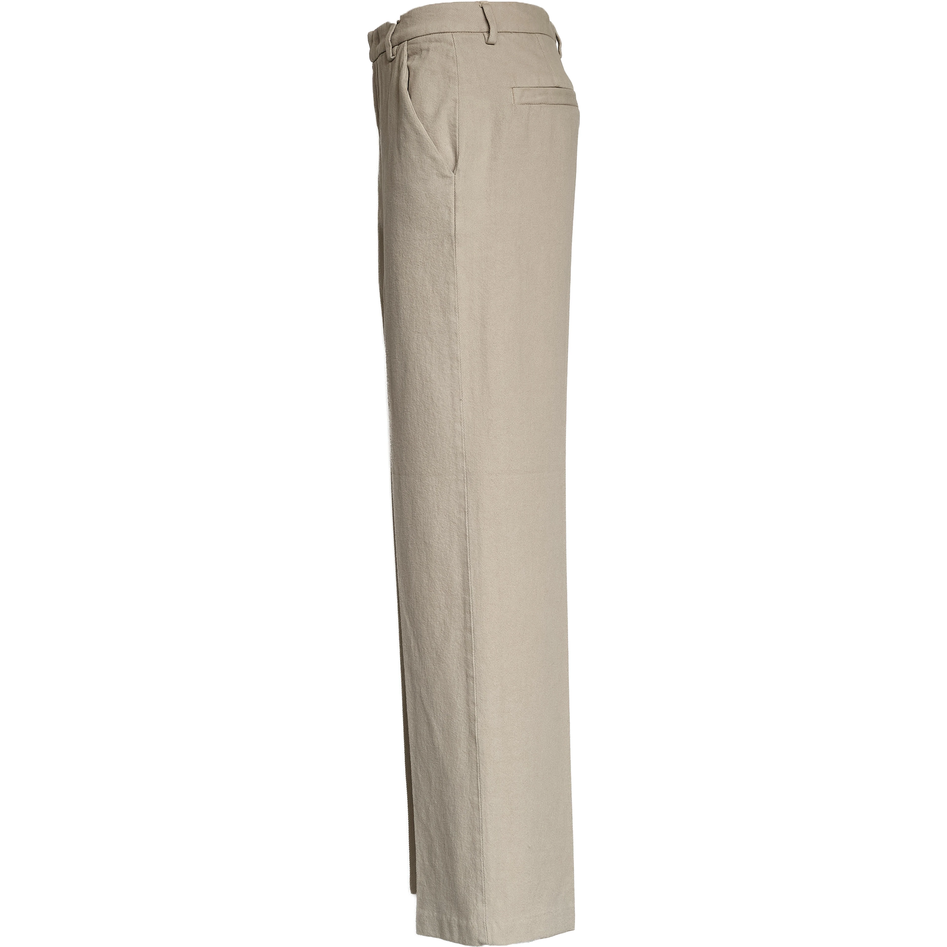 Pantaloni Reina Wide Leg In Bull Fisso 10 1/4 Oz Bluesign