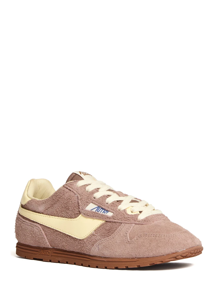 Sneakers Windspin In Suede E Pelle