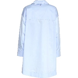 Abito In Gabardina Tinto Filo