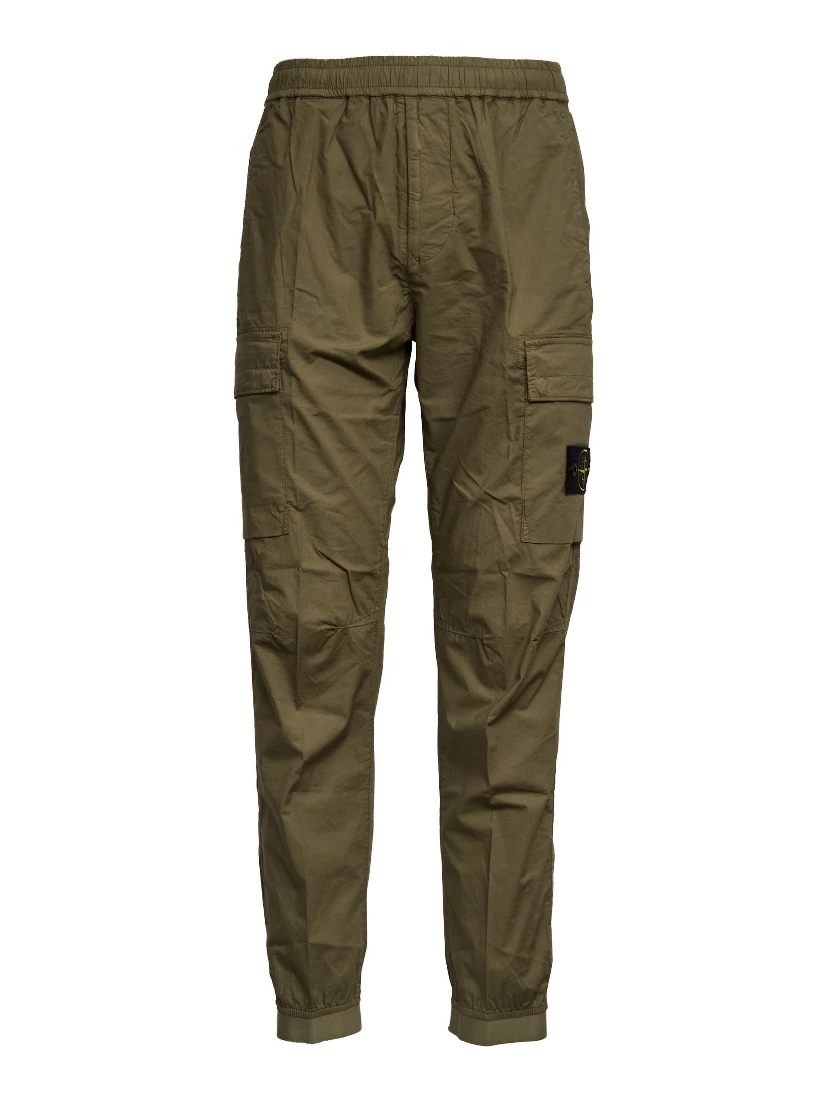 Pantaloni Stretch Cotton Tela Paracadute