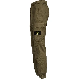 Pantaloni Stretch Cotton Tela Paracadute