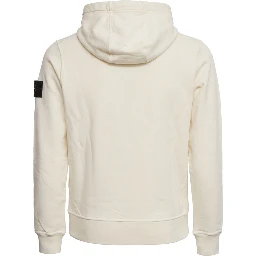 Felpa Con Cappuccio, Zip Organic Cotton Fleece