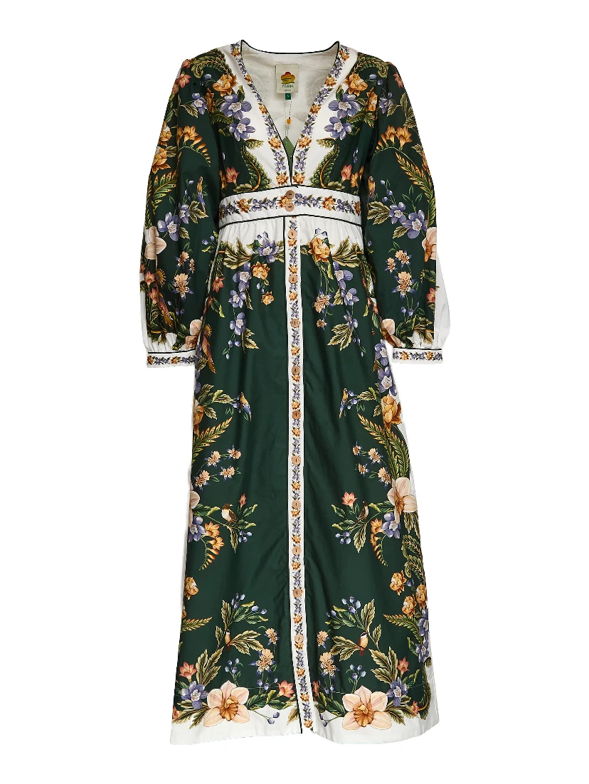 Nature Green Maxi Dress