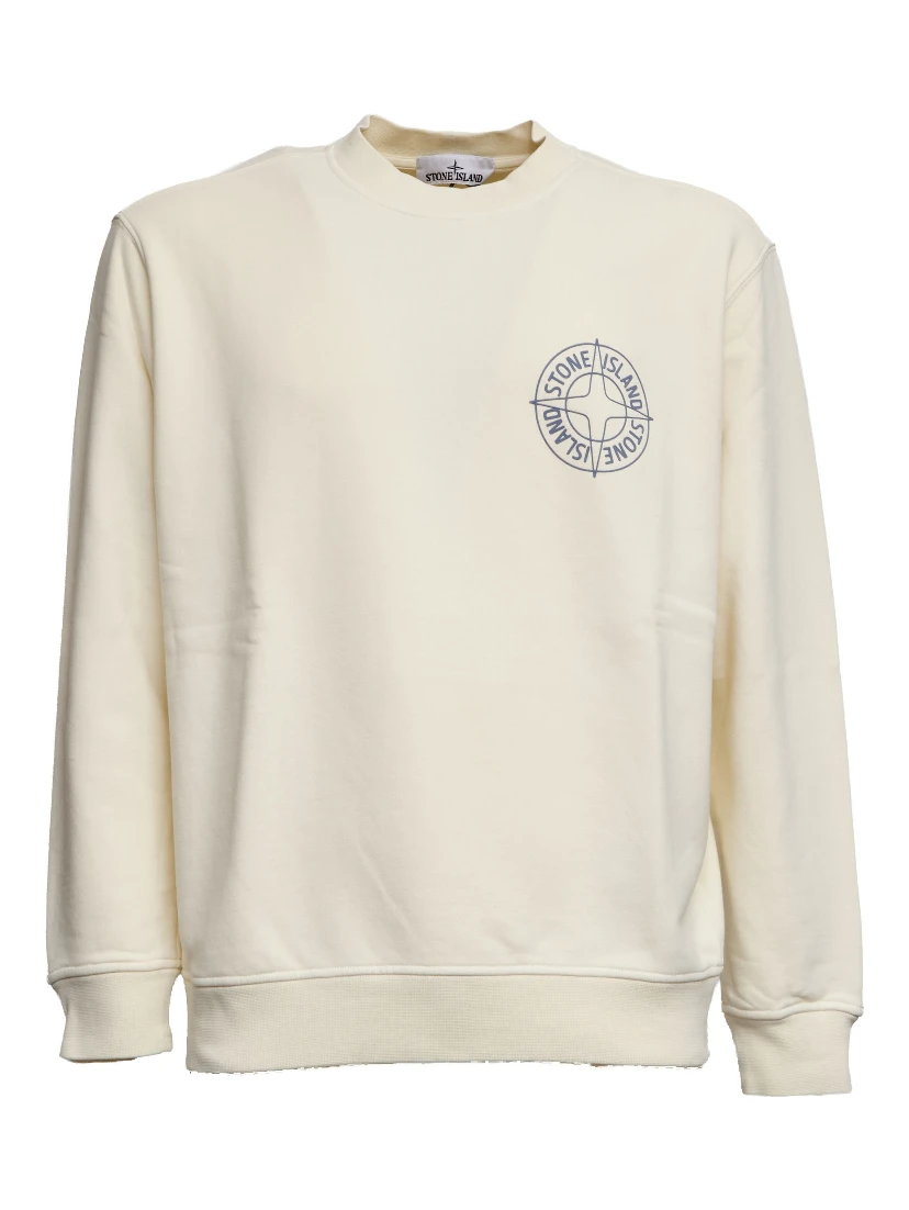 Felpa Outline Compass Cotton Fleece