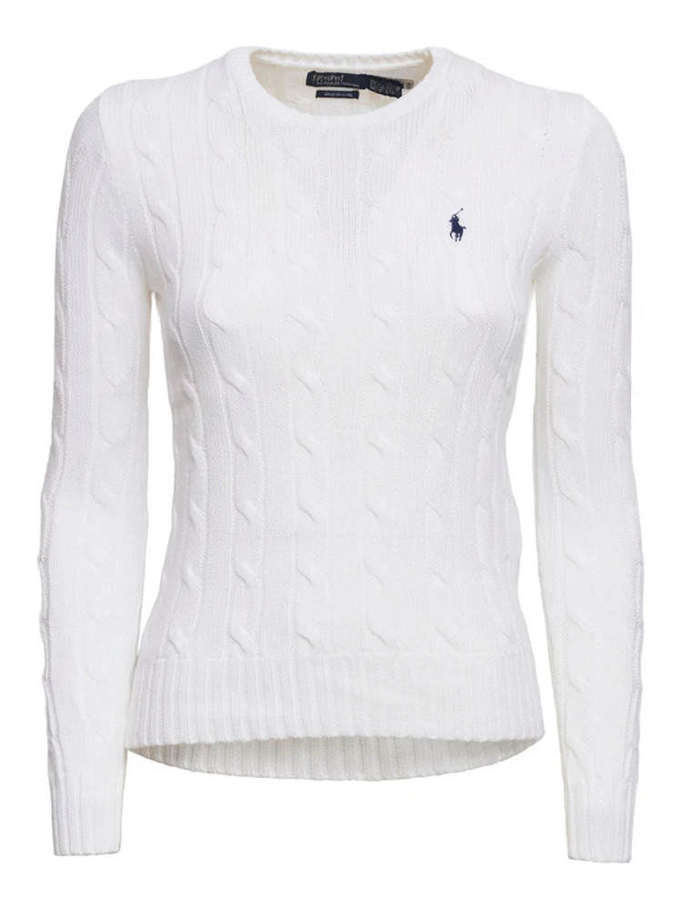 Maglia A Trecce In Pima Cotton