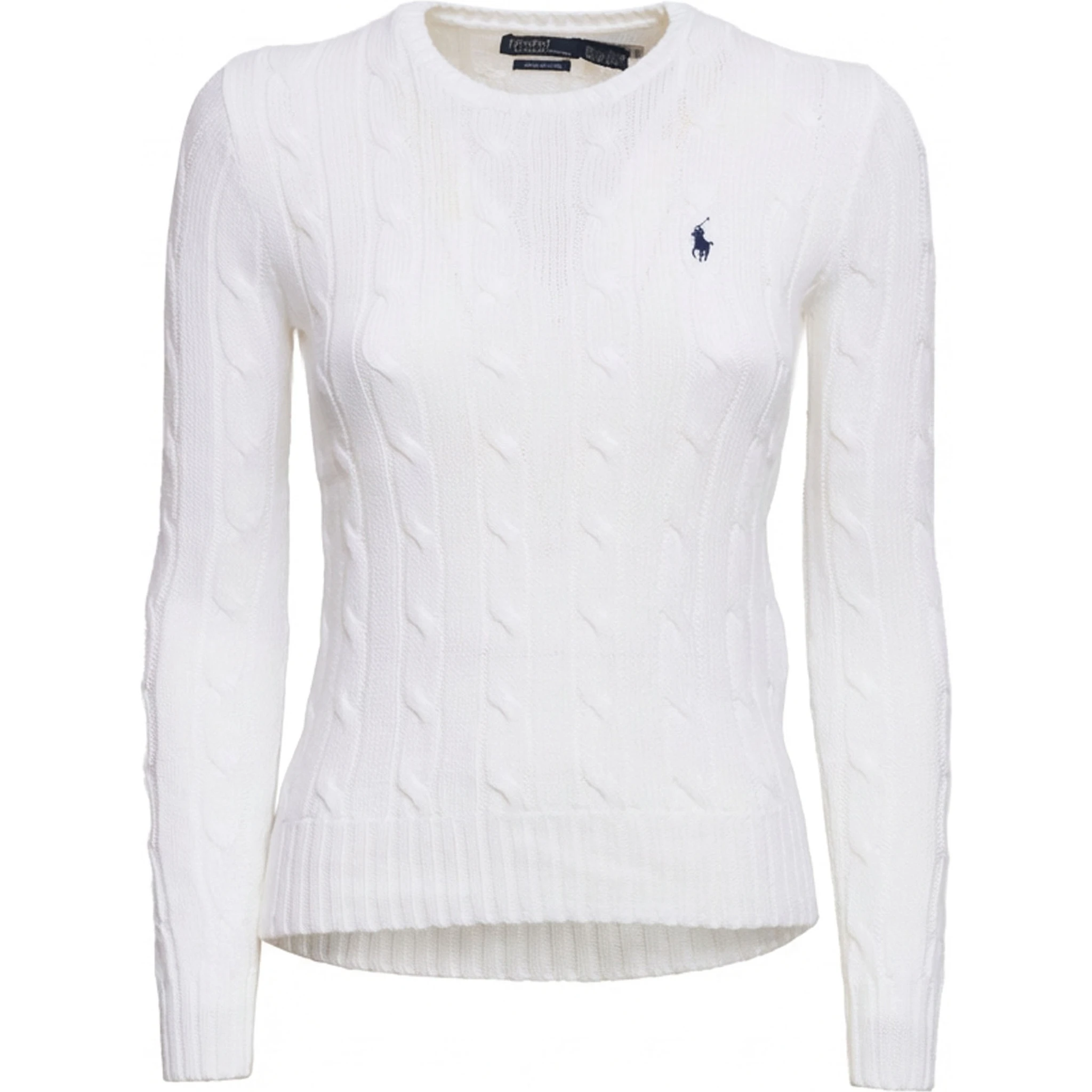 Maglia A Trecce In Pima Cotton