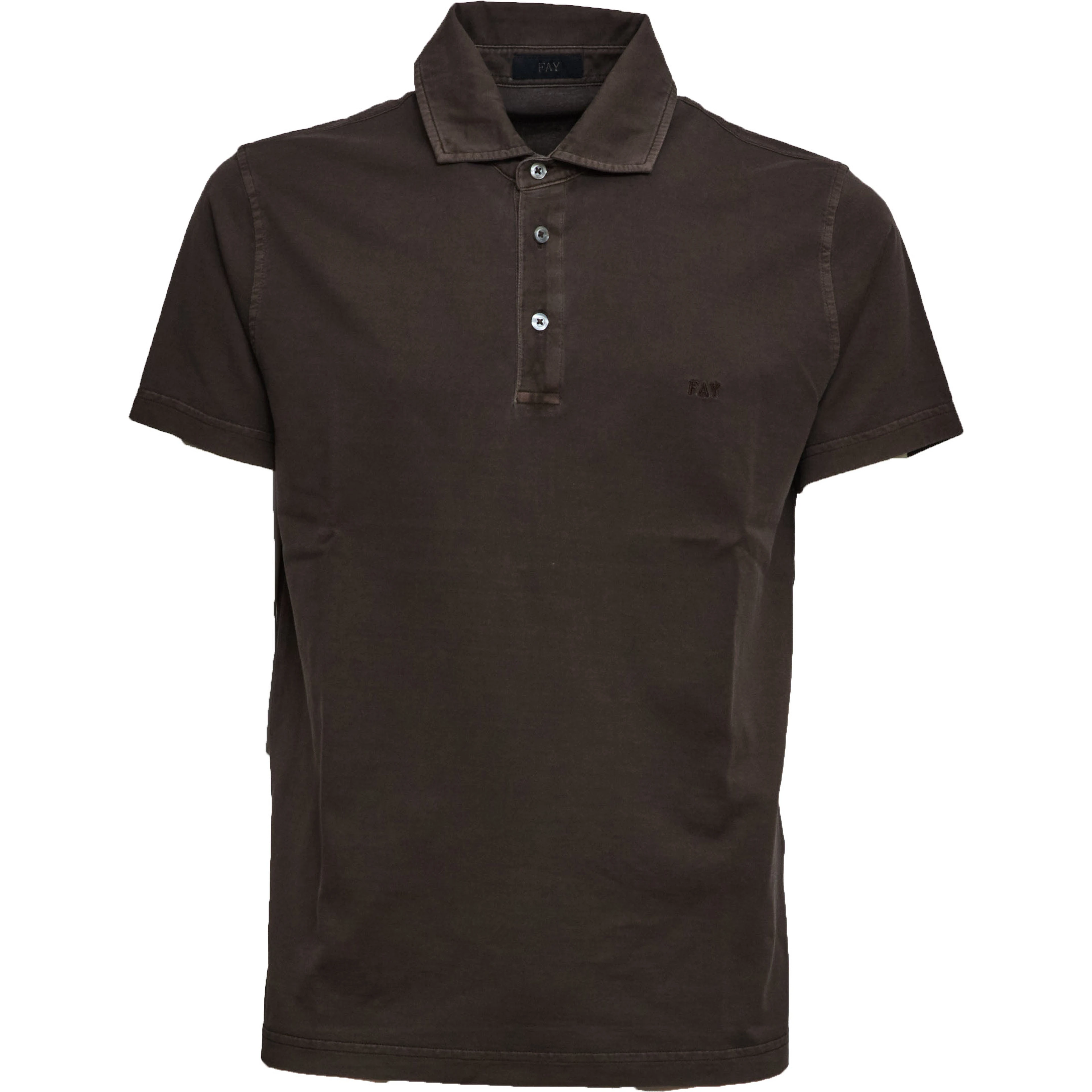 Polo In Jersey Garment Dyed