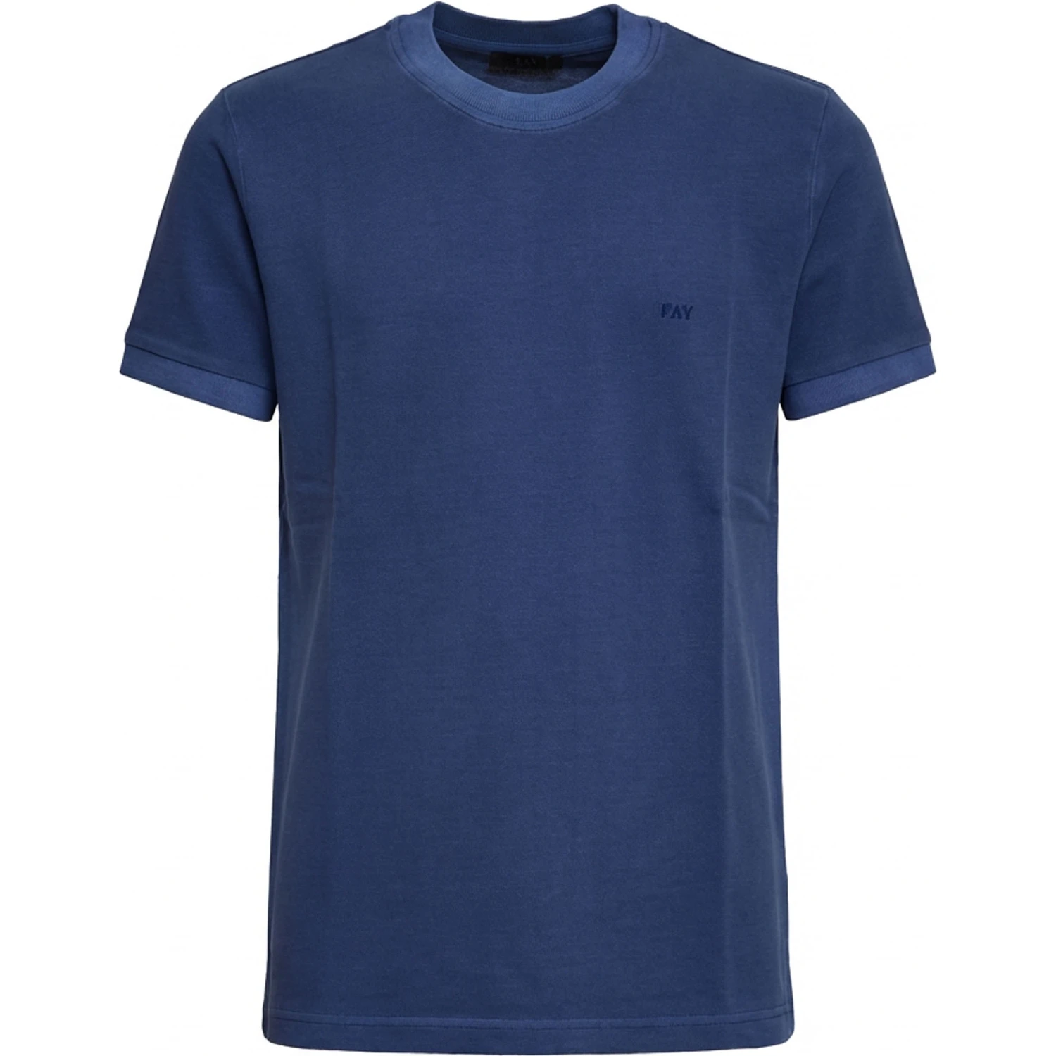 T-Shirt Piquet Tinta In Capo