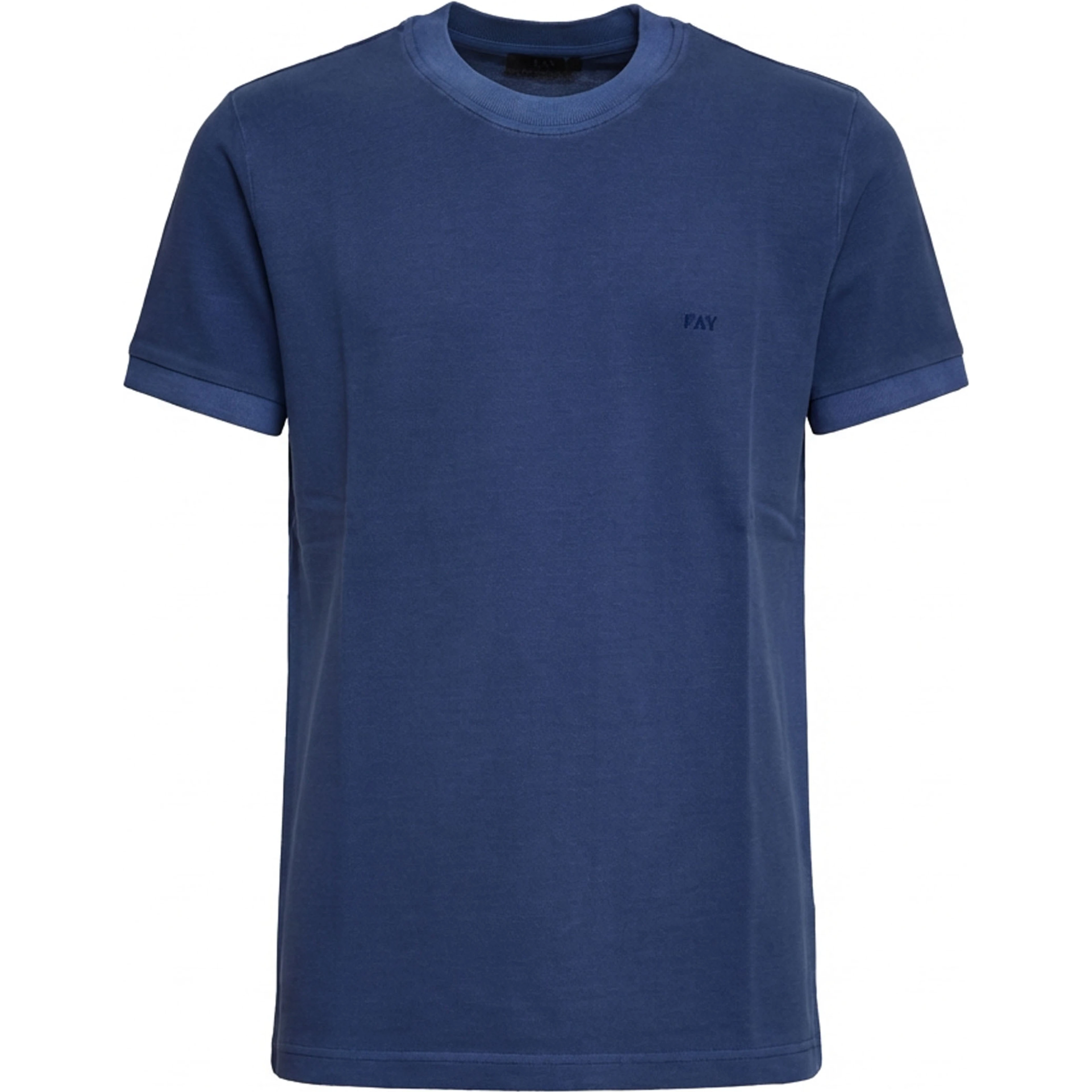T-Shirt Piquet Tinta In Capo