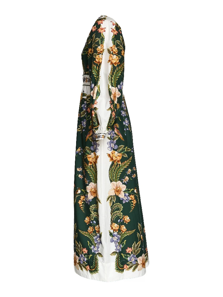 Nature Green Maxi Dress alternative