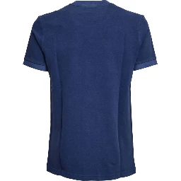 T-Shirt Piquet Tinta In Capo