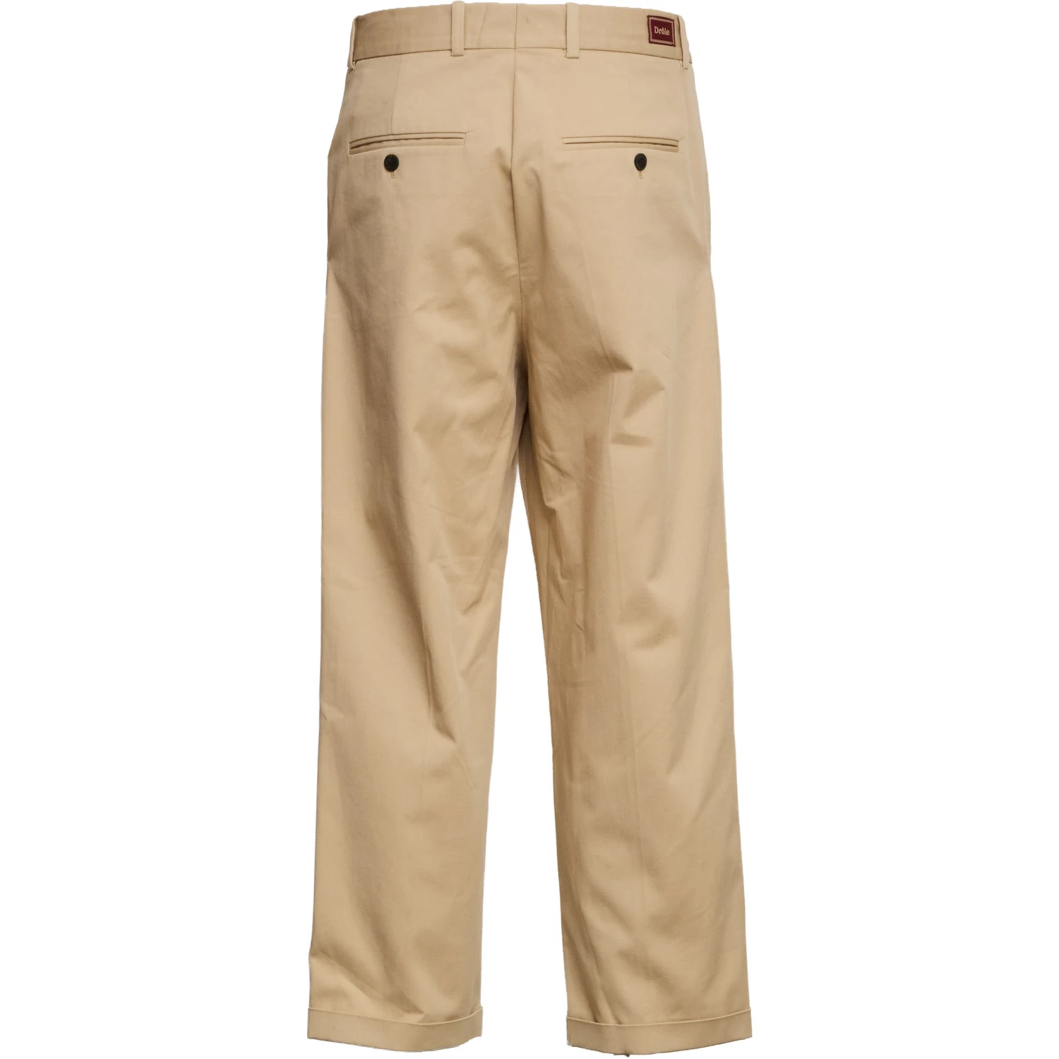 Pantalon Cropped A' Plis Coton