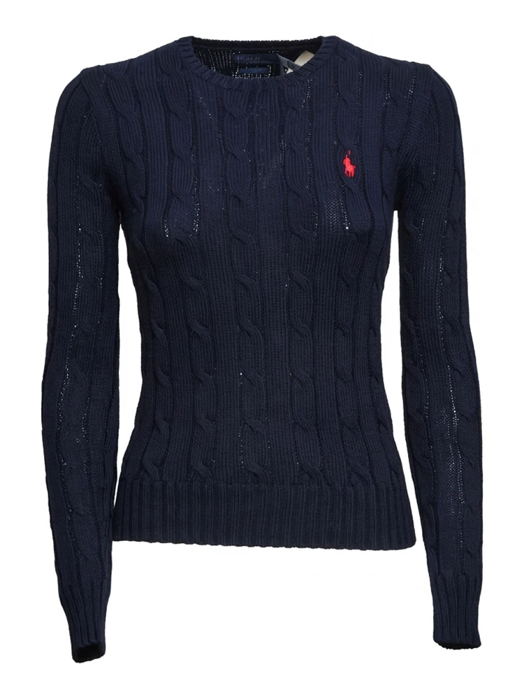 Maglia A Trecce In Pima Cotton