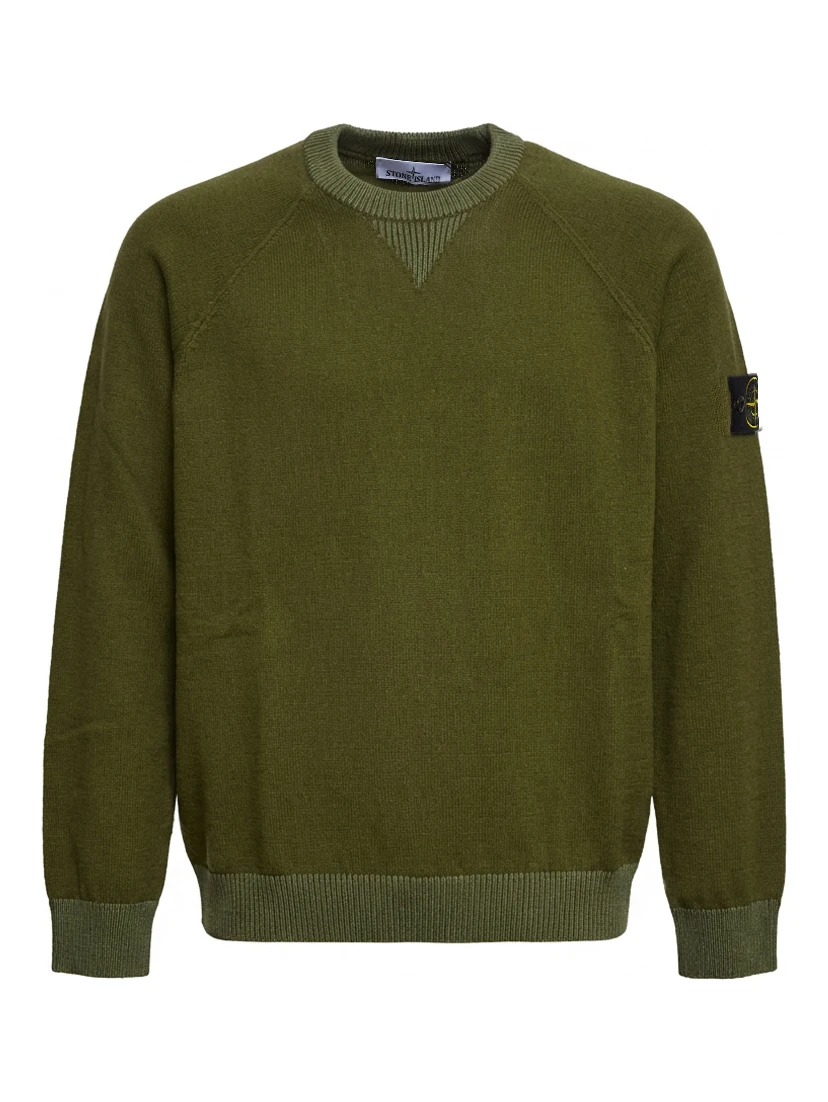 Maglia Girocollo Ribbed Cotton
