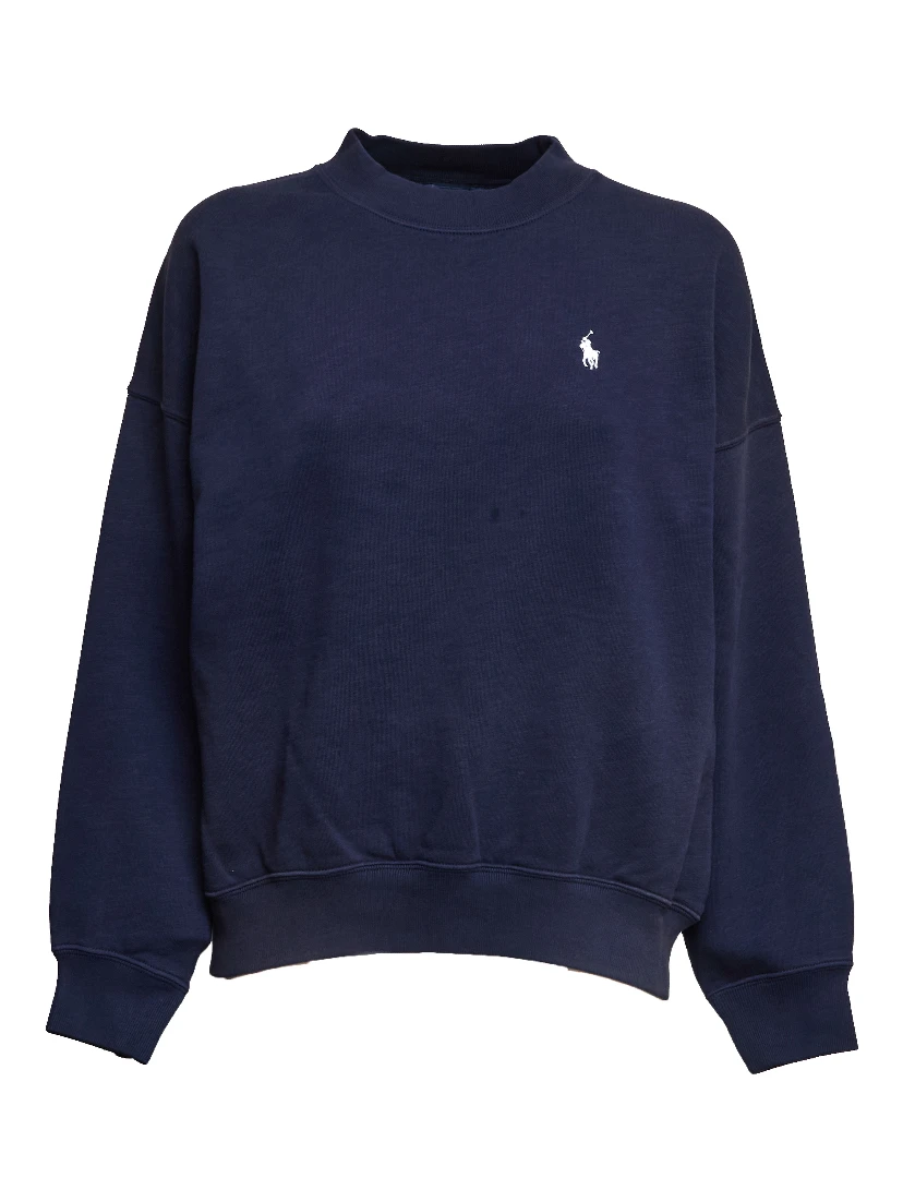 Felpa Girocollo Vintage Fleece