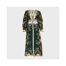 Nature Green Maxi Dress