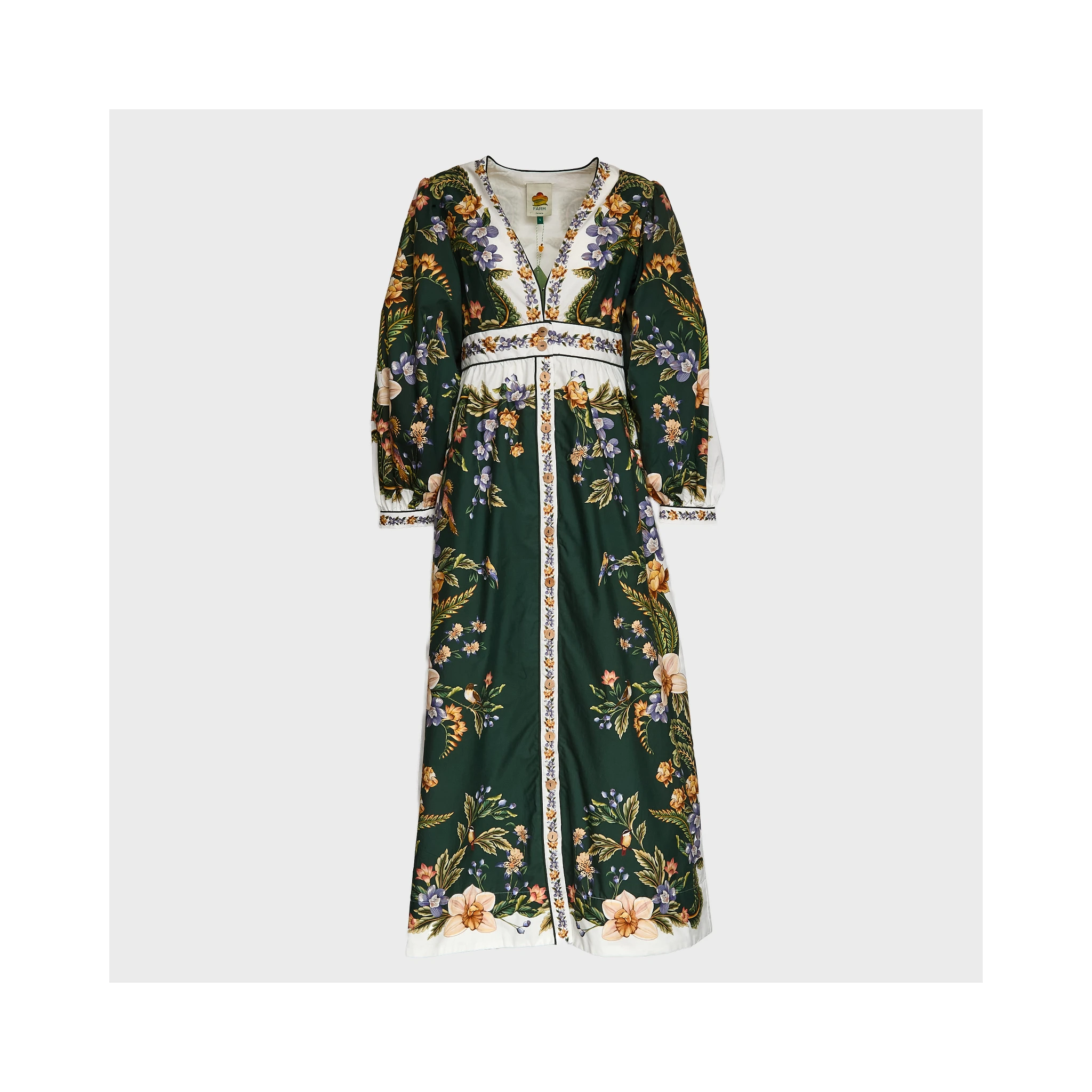 Nature Green Maxi Dress