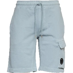 Cotton Diagonal Fleece Cargo Sweatshorts