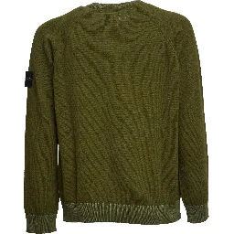 Maglia Girocollo Ribbed Cotton