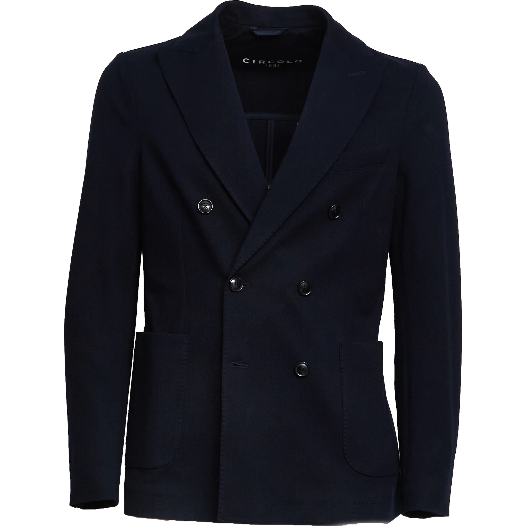 Blazer Doppiopetto In Premium Piquet