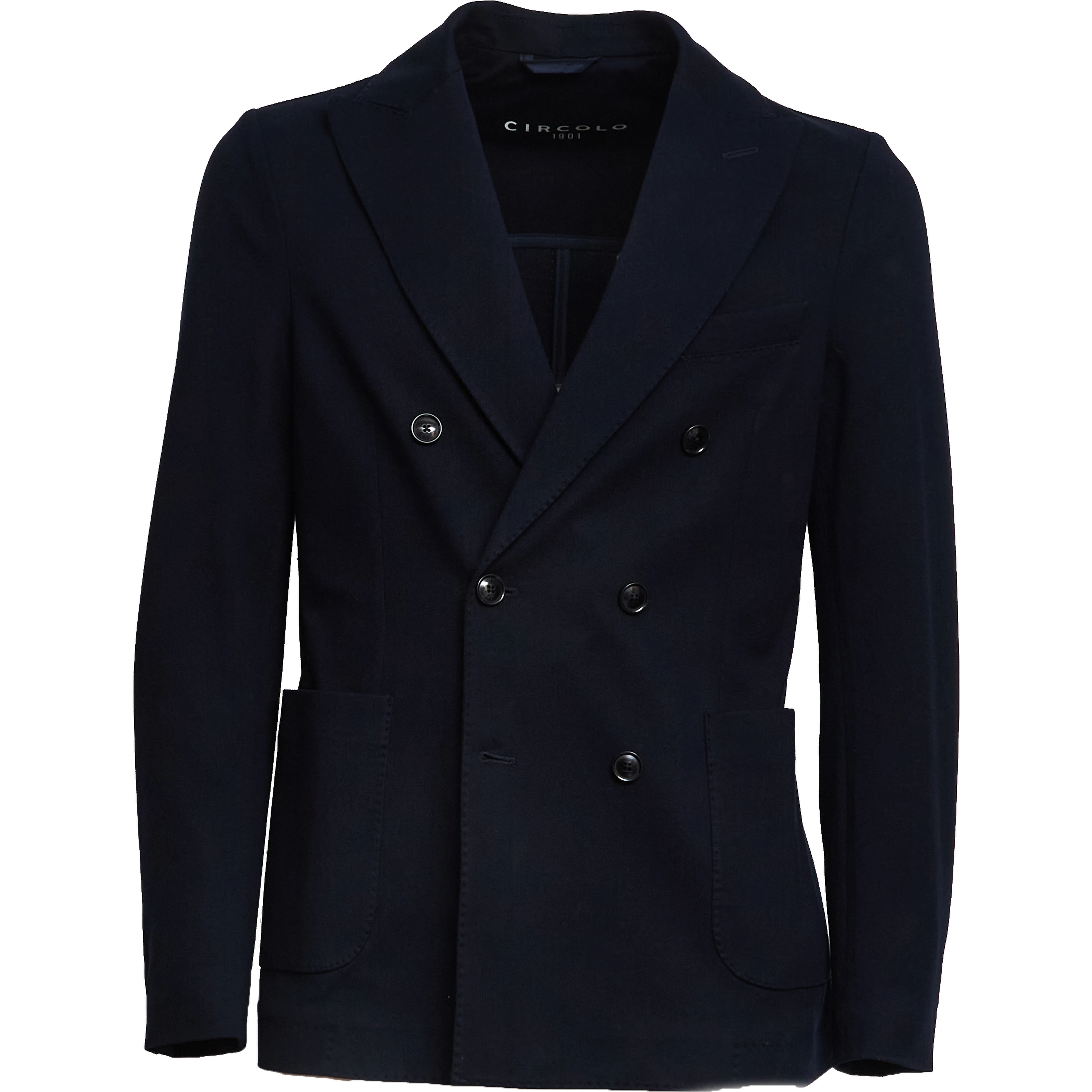 Blazer Doppiopetto In Premium Piquet