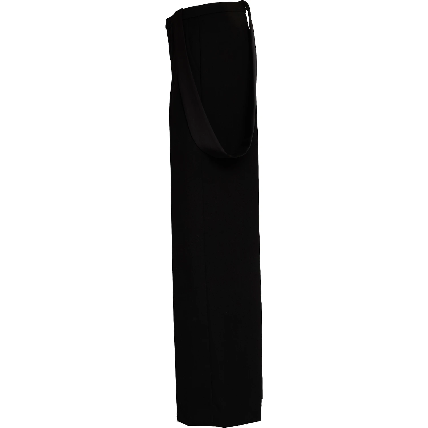 Pantaloni Kara Wide Leg In Gabardina Misto Lana