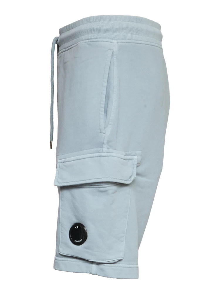 Cotton Diagonal Fleece Cargo Sweatshorts alternative