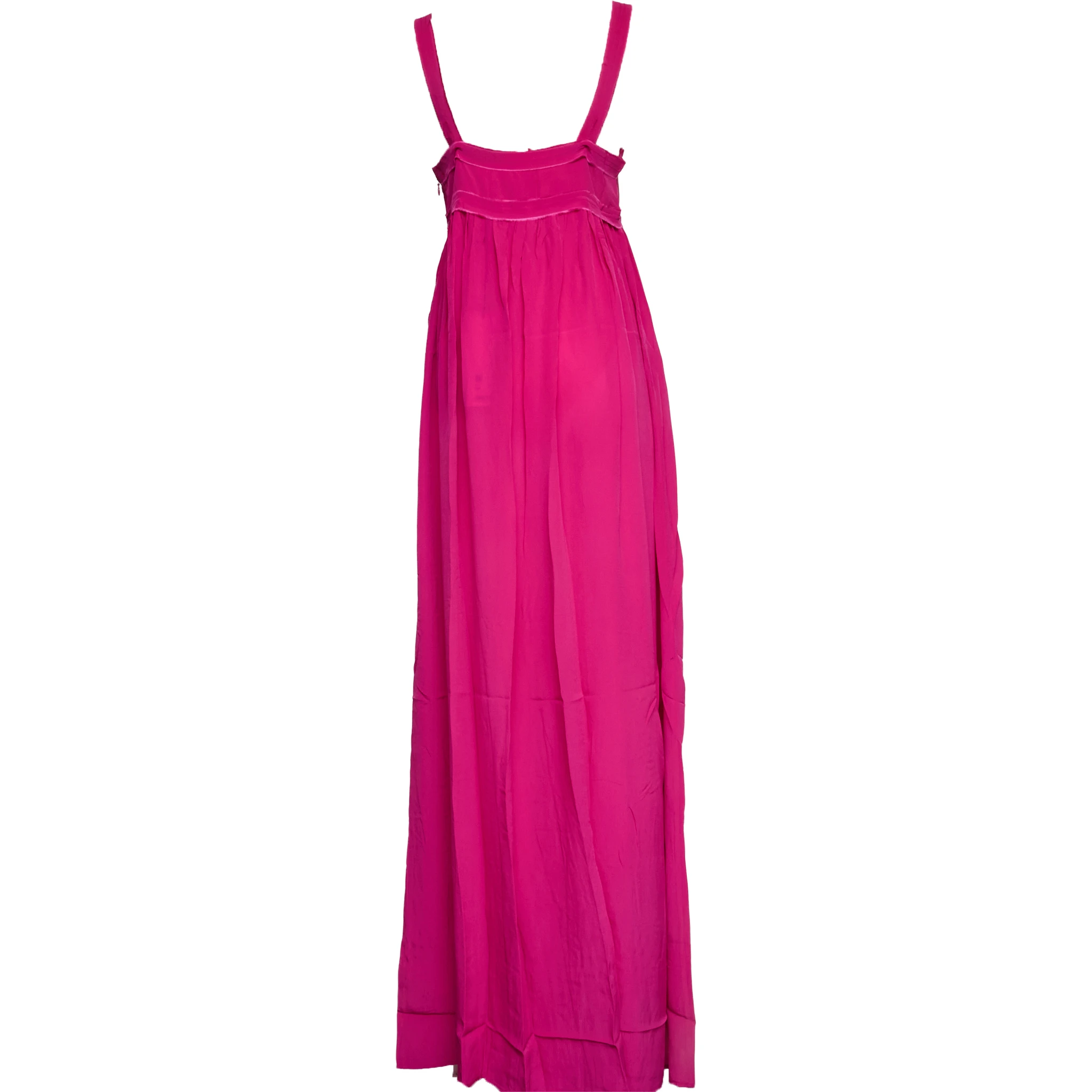 Jacobean Maxi Babydoll Dress