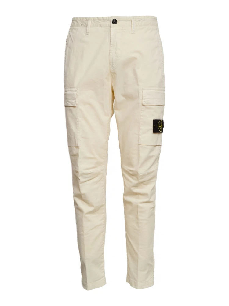 Organic Cotton Stretch Broken Twill Old Effect