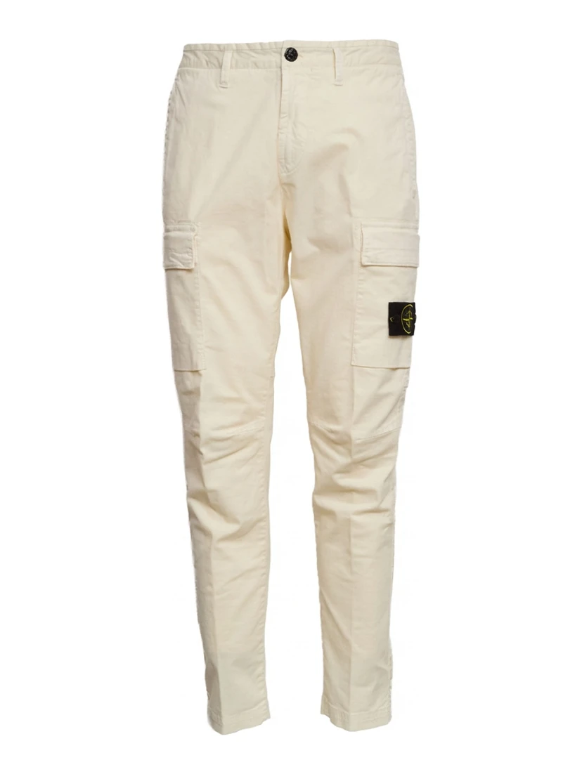 Organic Cotton Stretch Broken Twill Old Effect