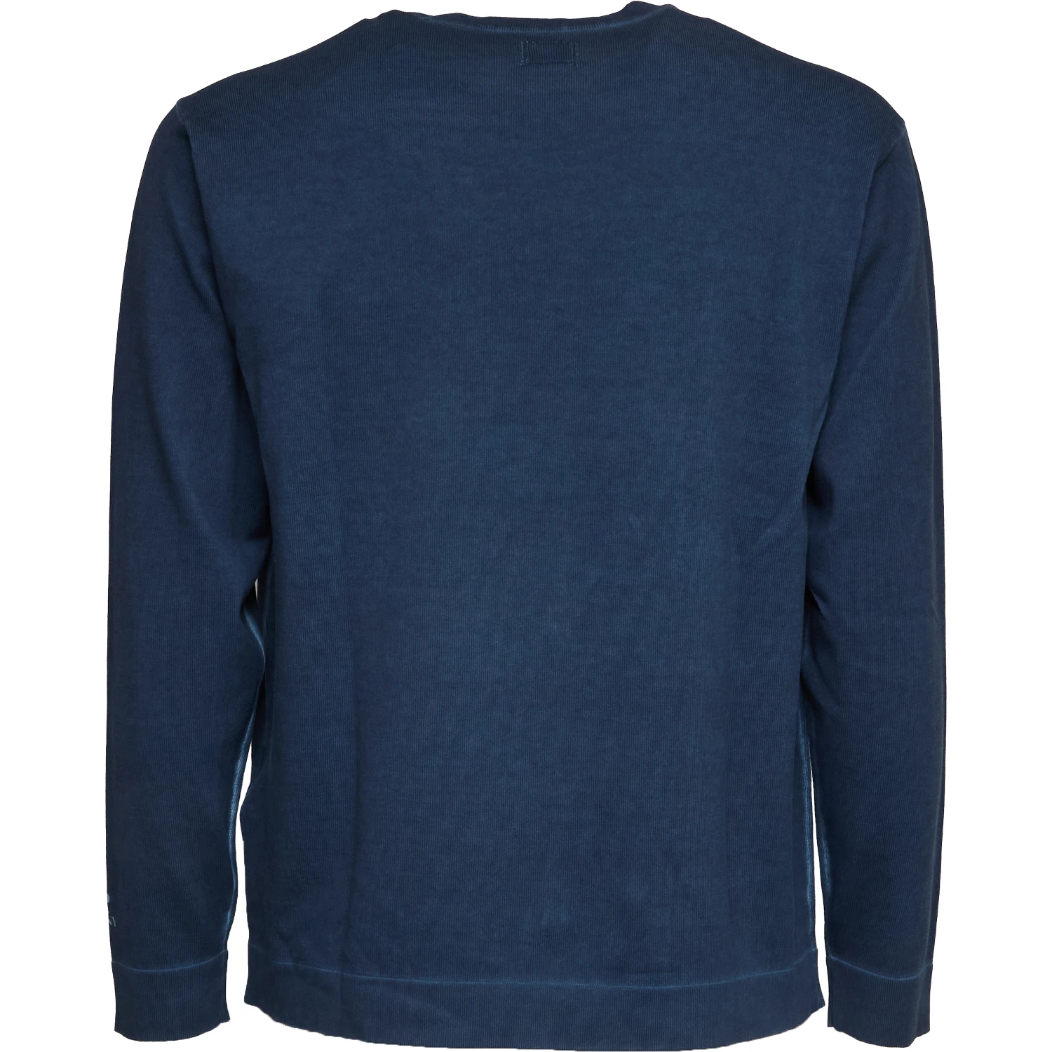 Cotton Crepe Double Crewneck Sweater
