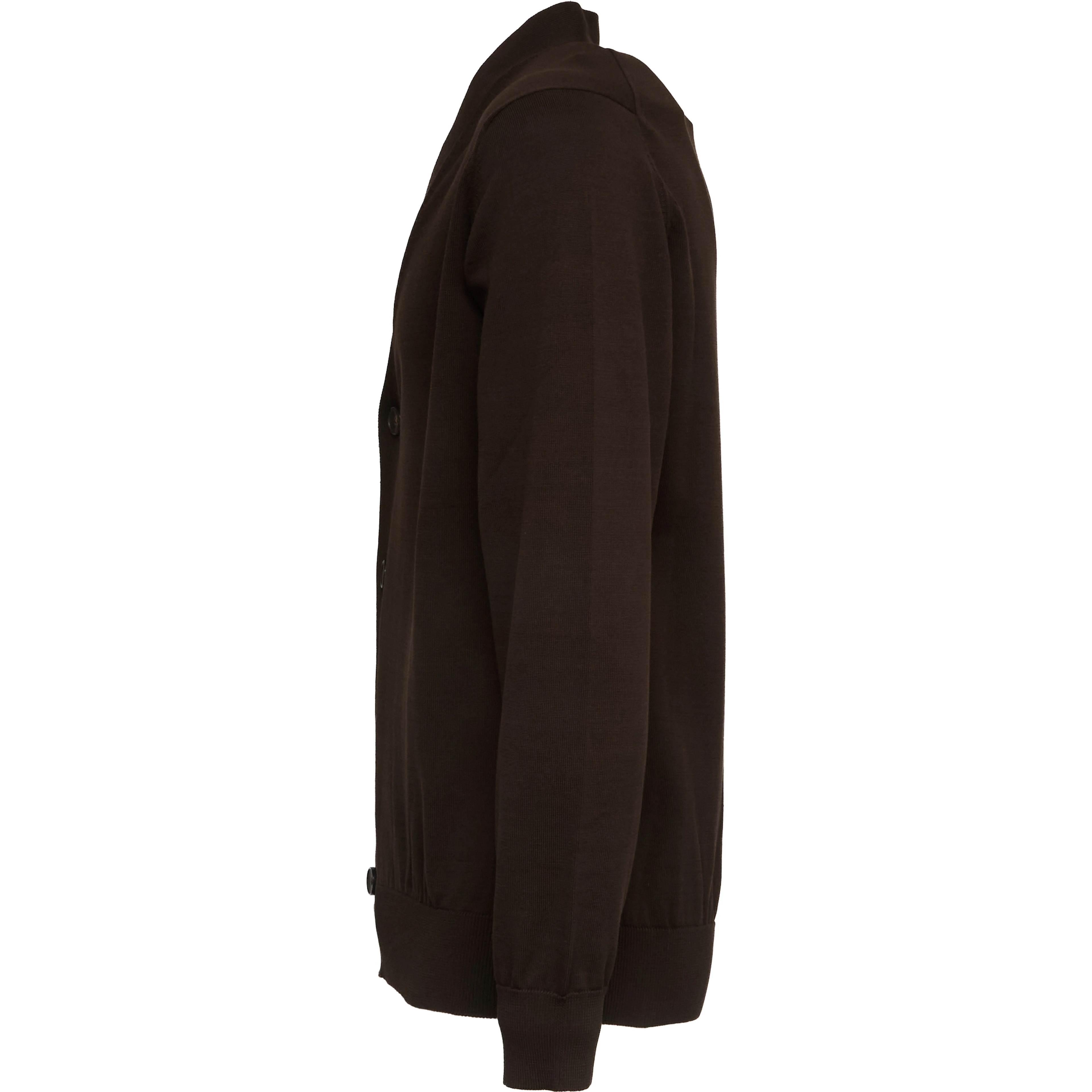 Cardigan In Crêpe Di Cotone